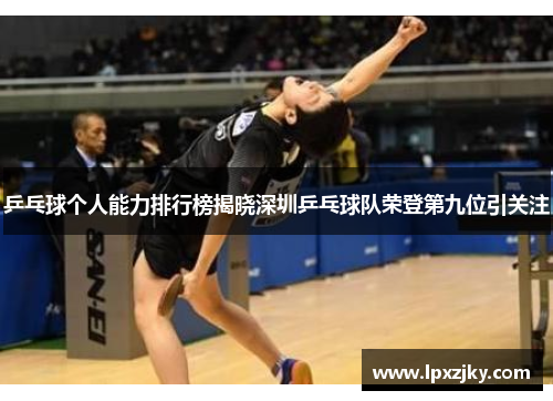 乒乓球个人能力排行榜揭晓深圳乒乓球队荣登第九位引关注